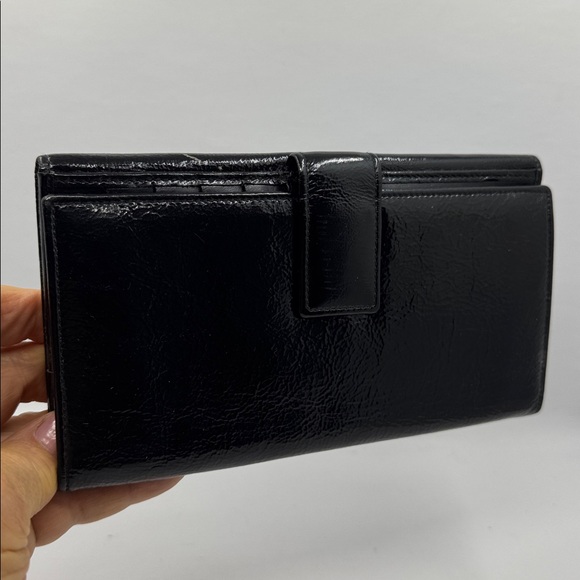 Yves Saint Laurent YSL Patient Leather Bifold Wallet 28679 - Picture 2 of 15